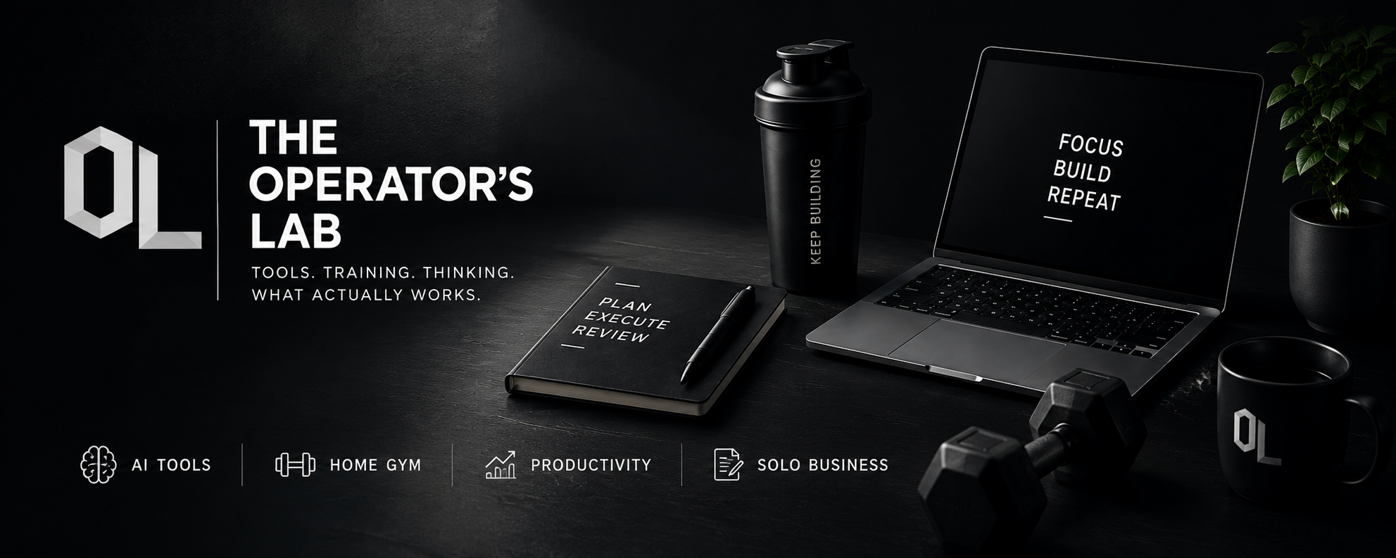 The Operator's Lab — Tools. Training. Thinking. What Actually Works.